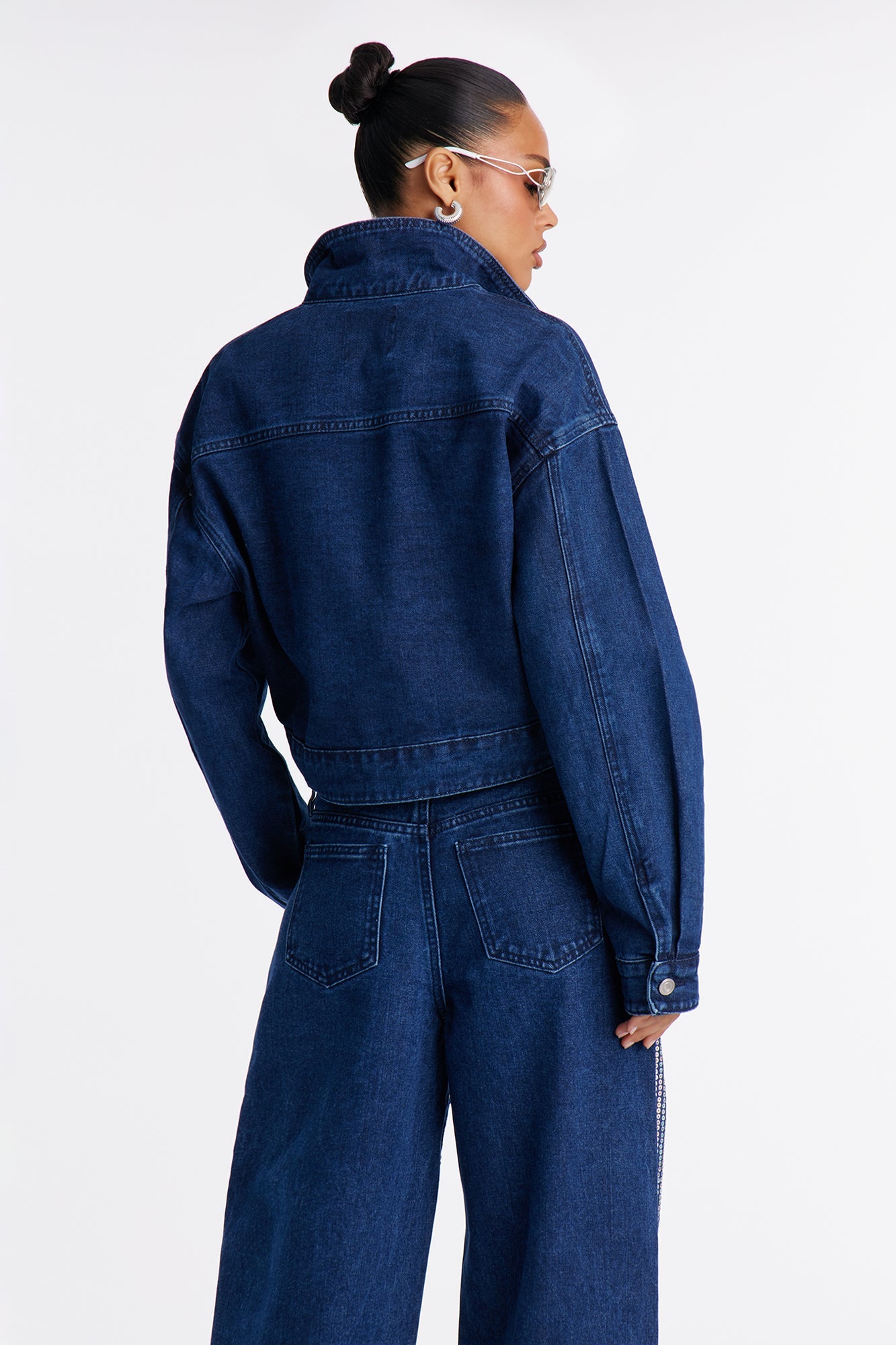 Dazzling Dream Straight Leg Jeans - Dark Wash