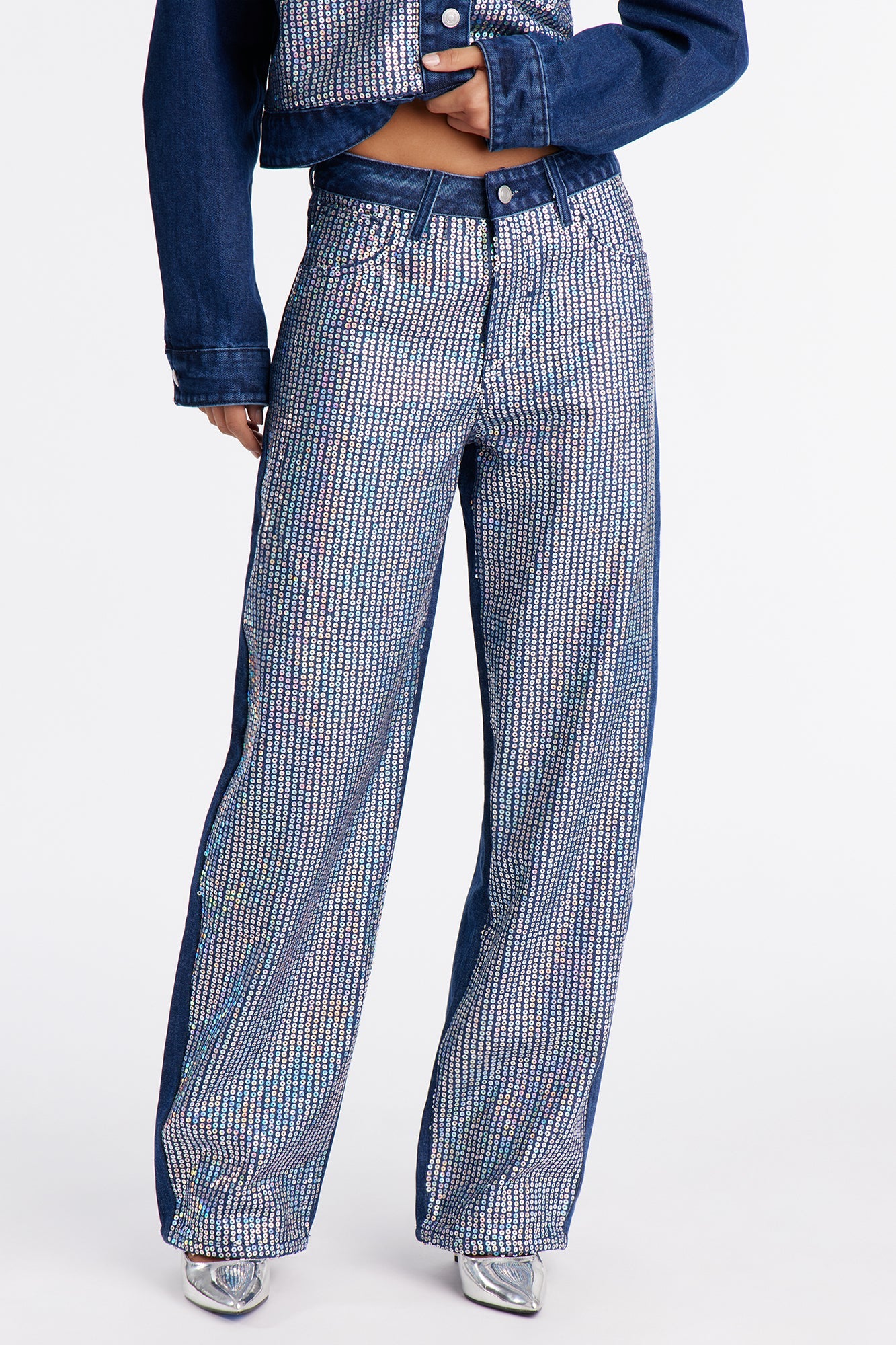 Dazzling Dream Denim Jacket - Dark Wash