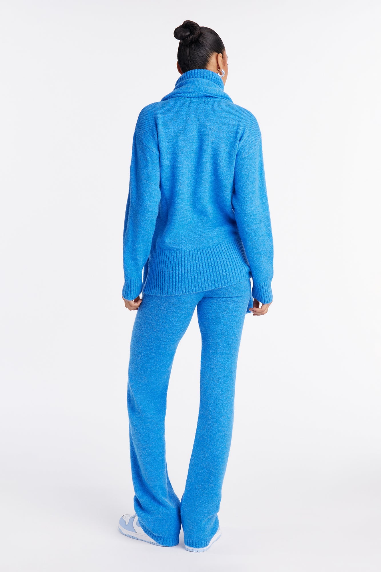Sophie Sweater 3 Piece Pant Set - Blue