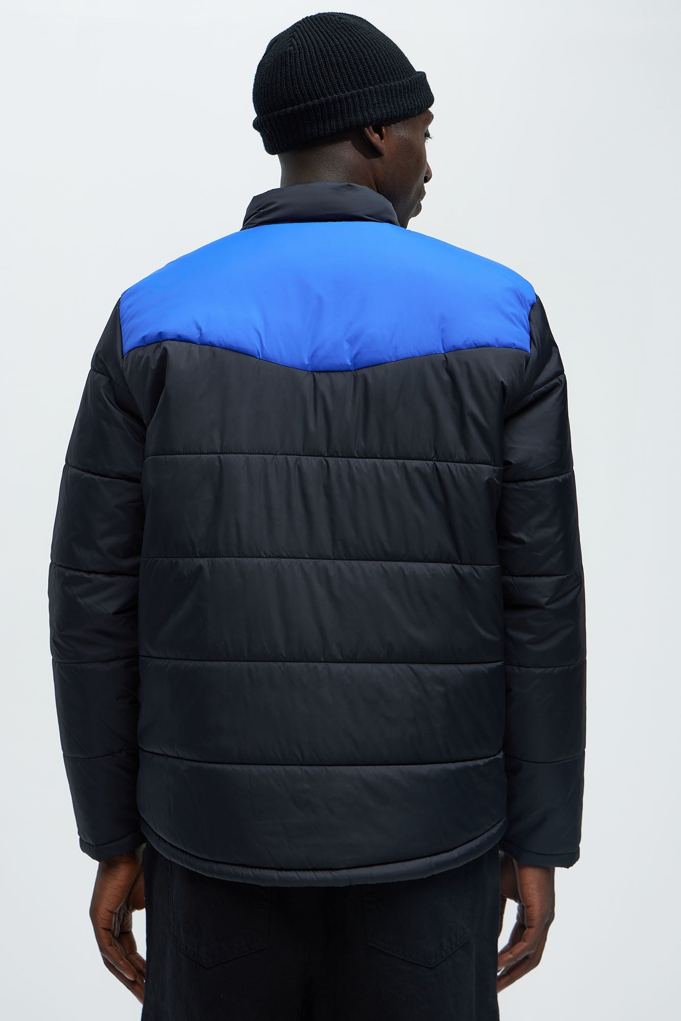 Trent Puffer Jacket - Blue