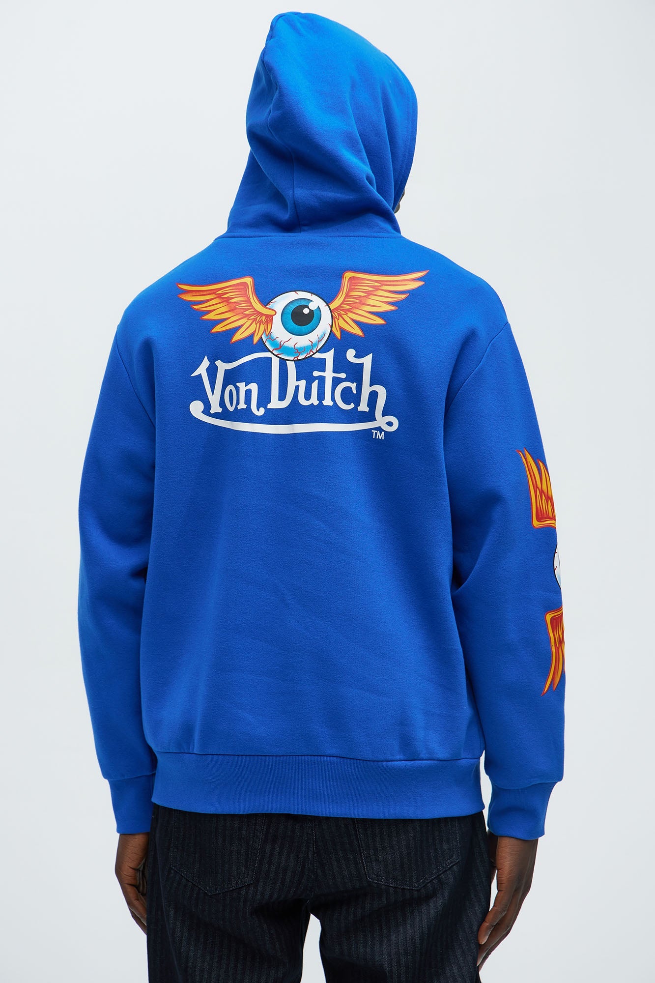 Von Dutch Flying Eye Hoodie - Royal