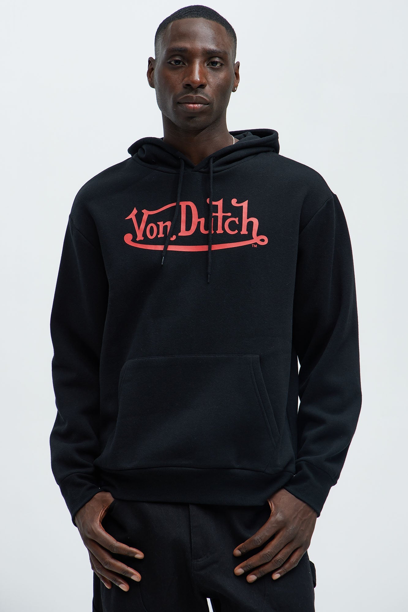 Von Dutch Street Hoodie - Black