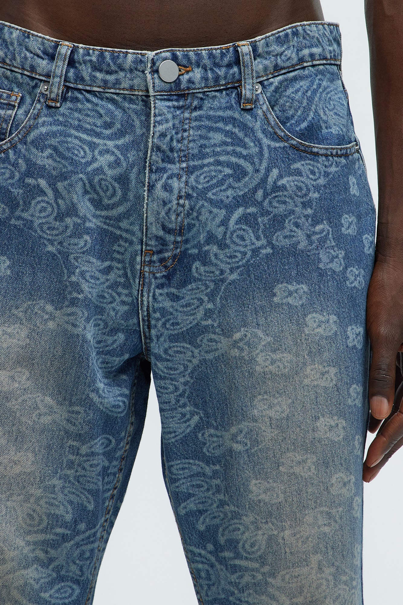 Paisley Last Straight Jeans - Medium Wash