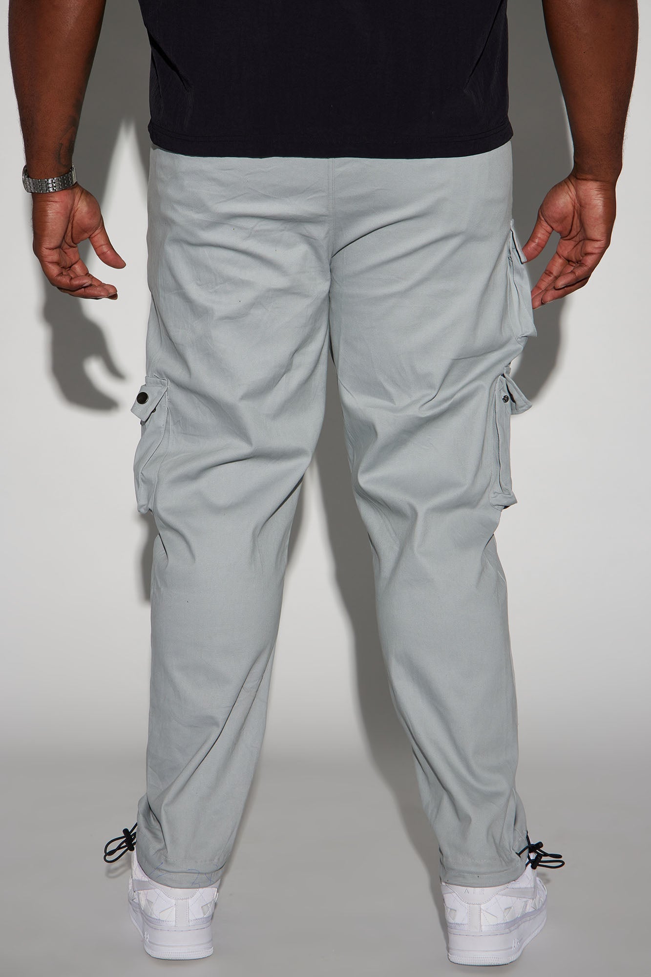 Roaming Twill Cargo Pants - Grey