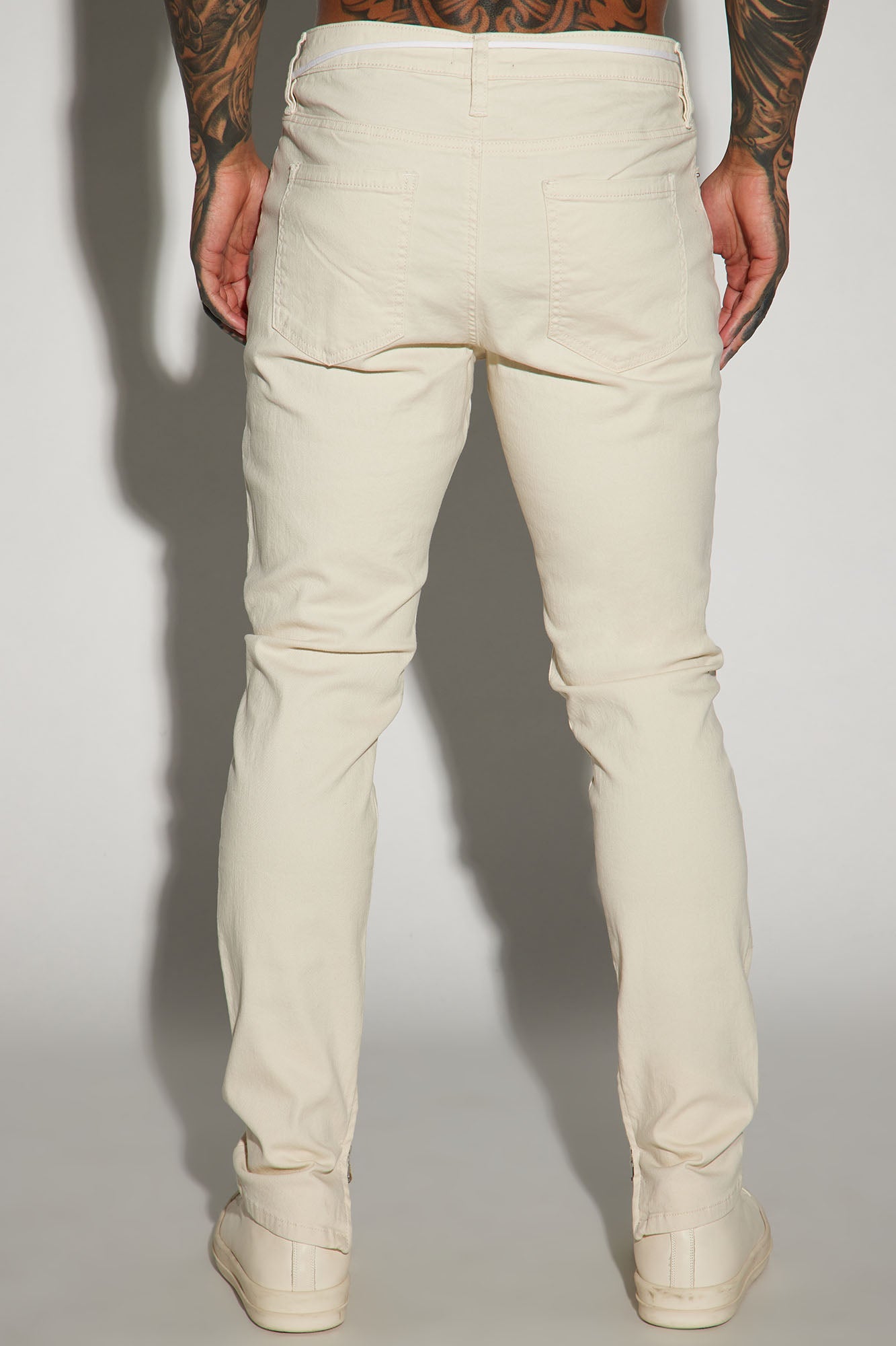 Point Of View Skinny Jeans - Off White