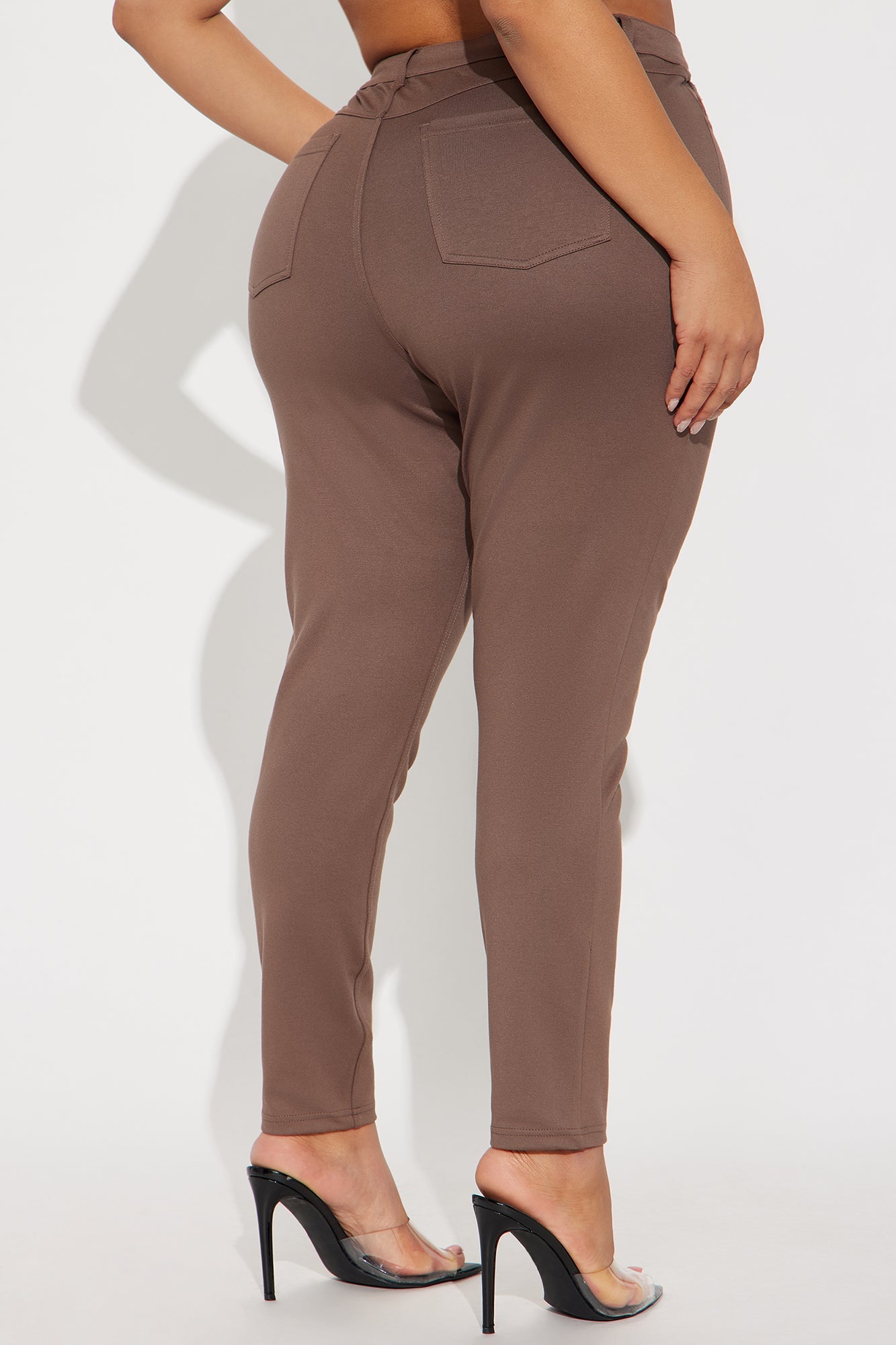 Ivy Prime Ponte Skinny Pant 29″ - Mocha