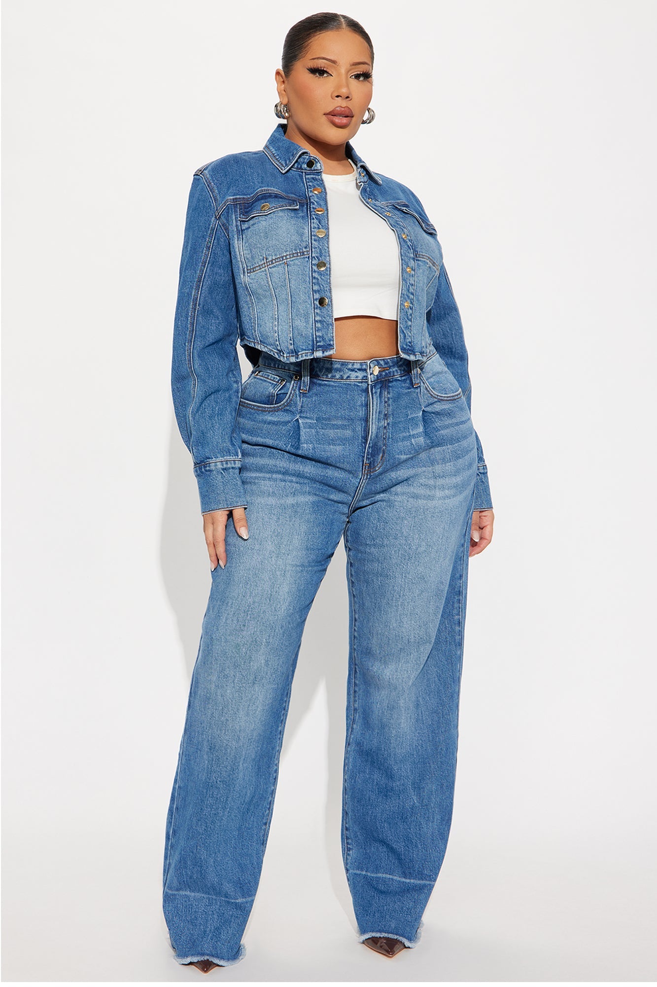 Pasadena Denim Jacket - Medium Wash