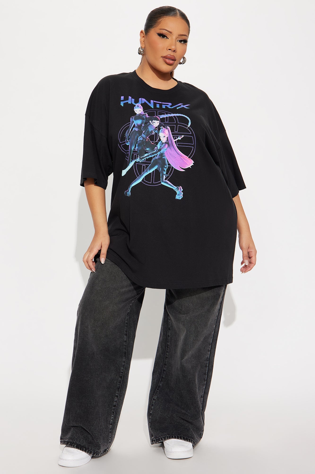 KPOP Demon Hunters Huntrix Tee - Black