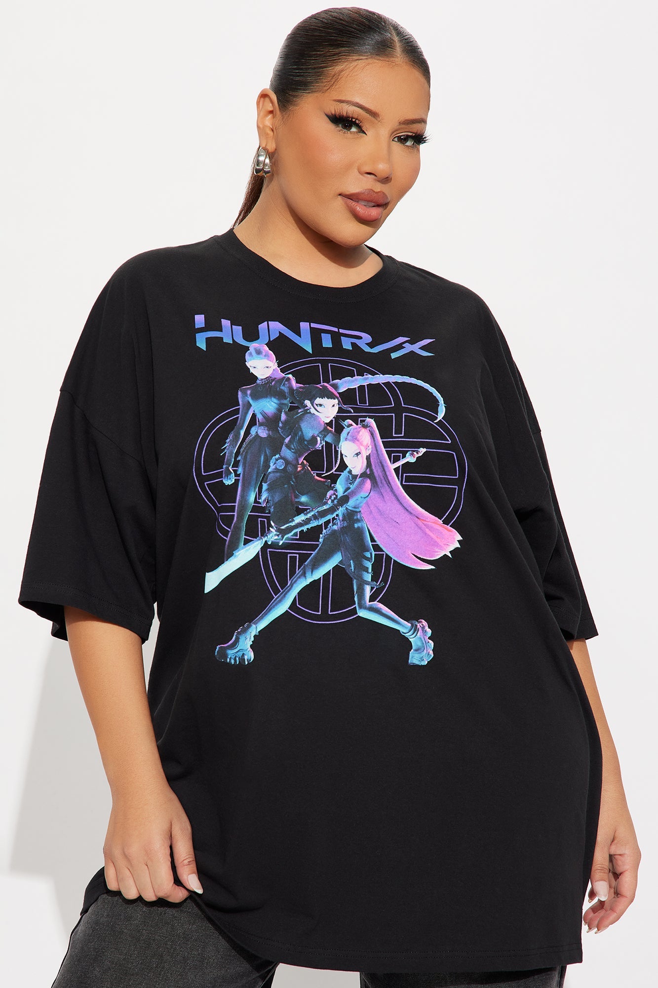 KPOP Demon Hunters Huntrix Tee - Black
