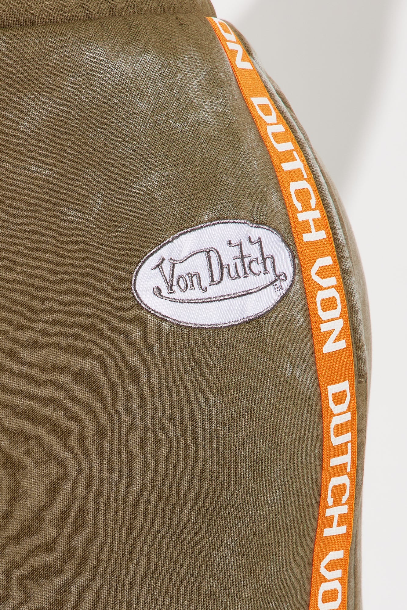 Von Dutch Washed Pants - Olive