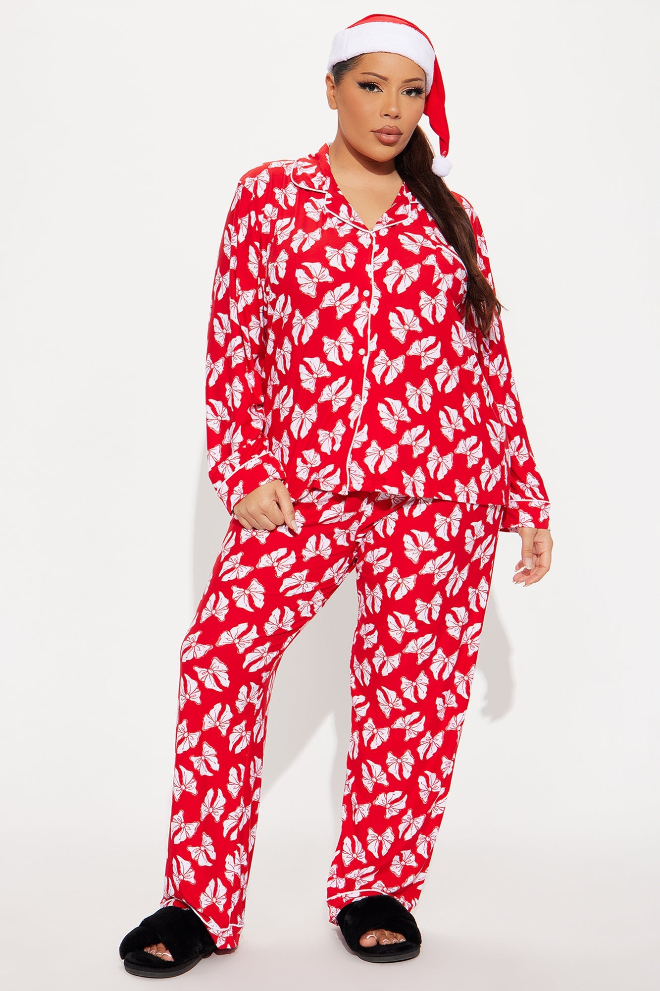 Christmas Present 3 Piece PJ Pant Set - Red