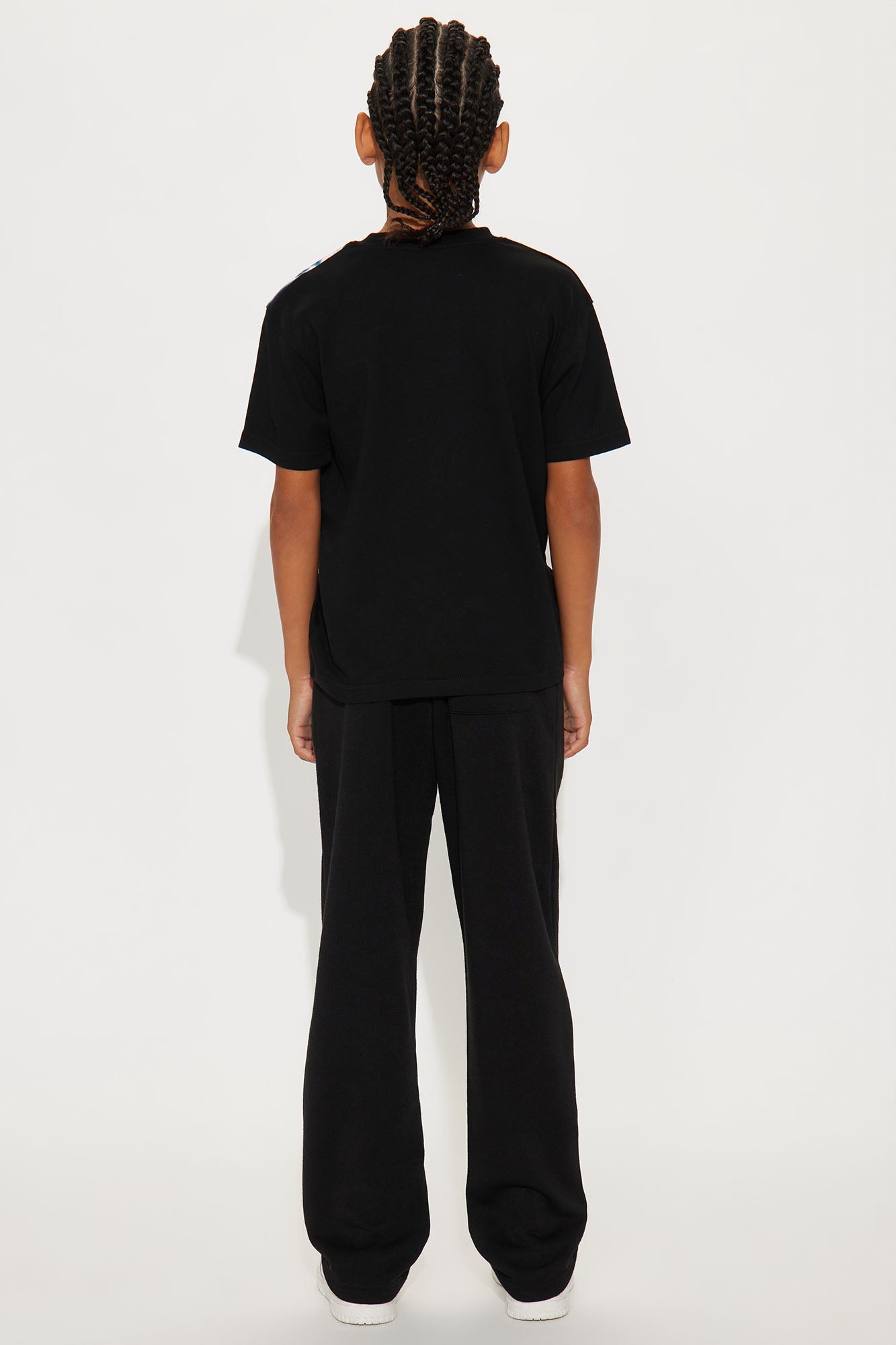 Mini Lighting Strikes Pant Set - Black/combo