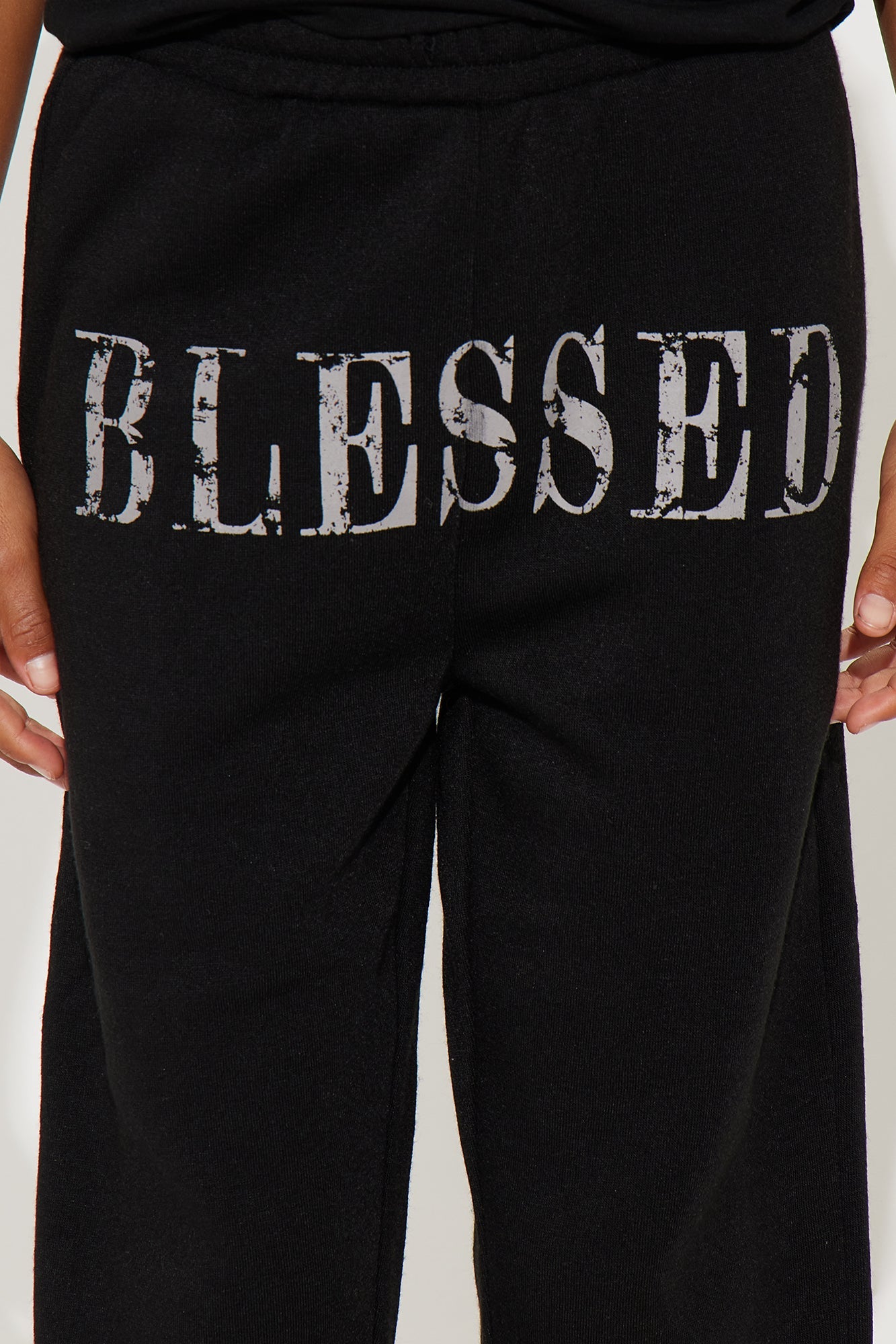 Mini Blessed Pant Set - Black/combo