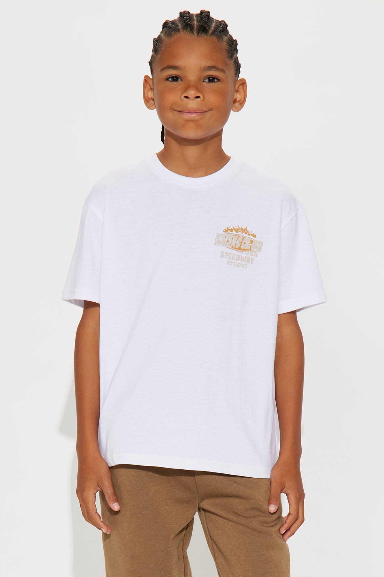 Mini Speedway Jogger Set - Brown/combo