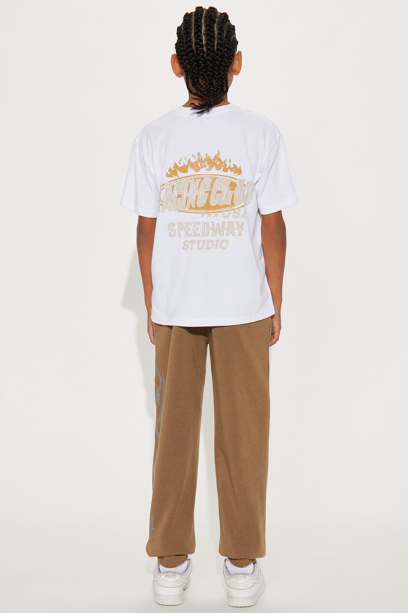 Mini Speedway Jogger Set - Brown/combo