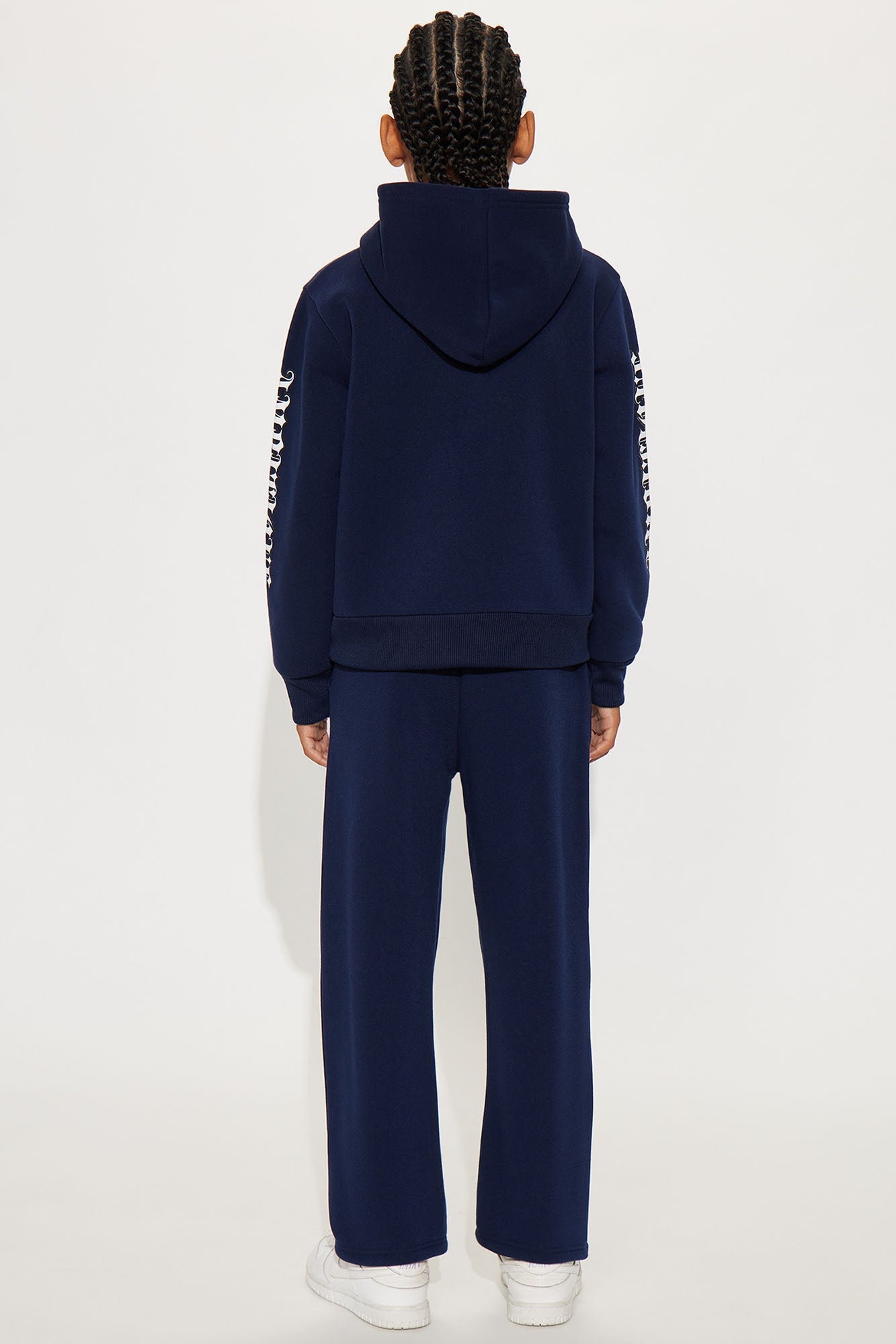 Mini City Of LA Hoodie And Pant Set - Navy