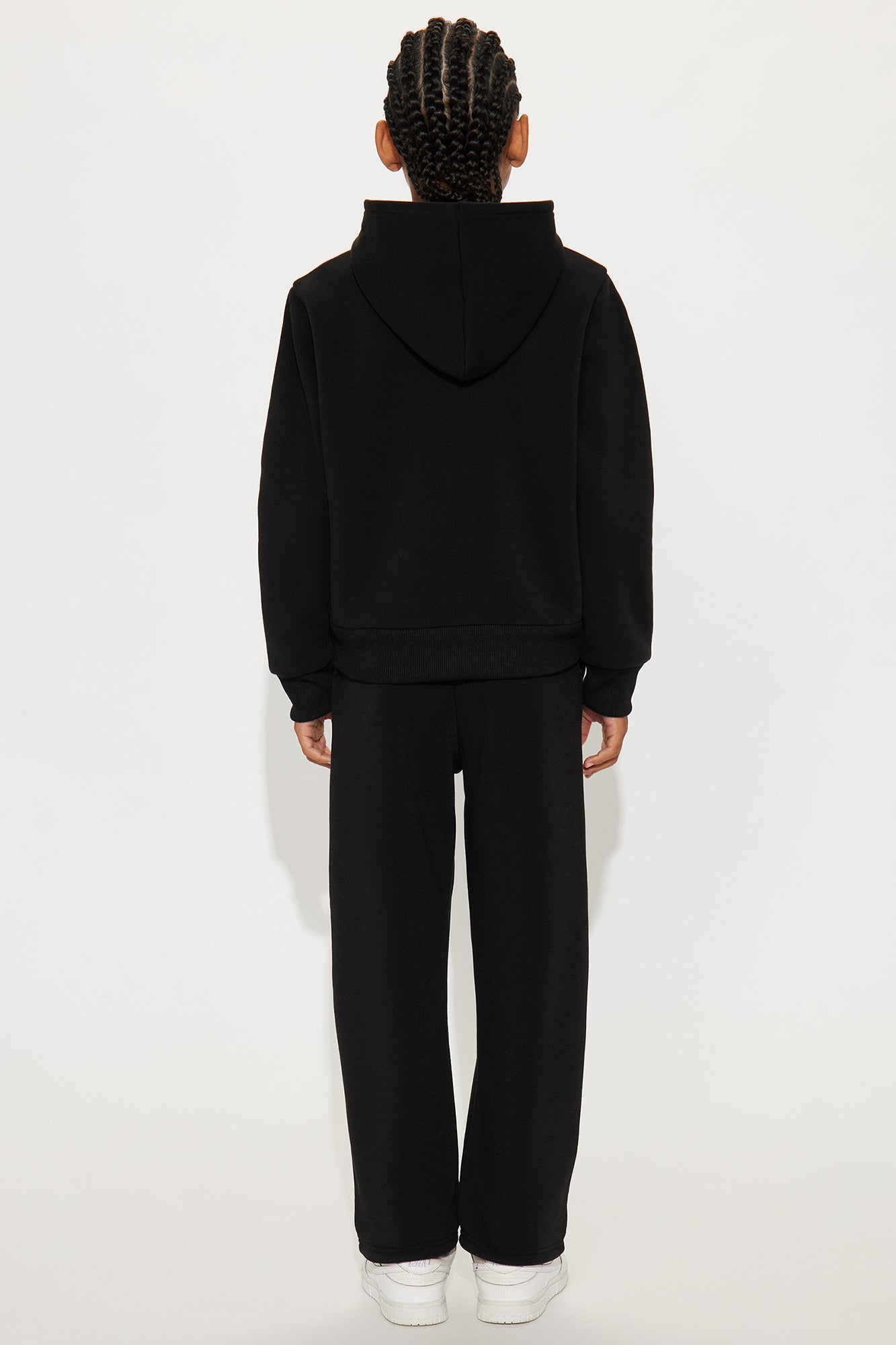 Mini Saints & Sinners Hoodie And Pant Set - Black