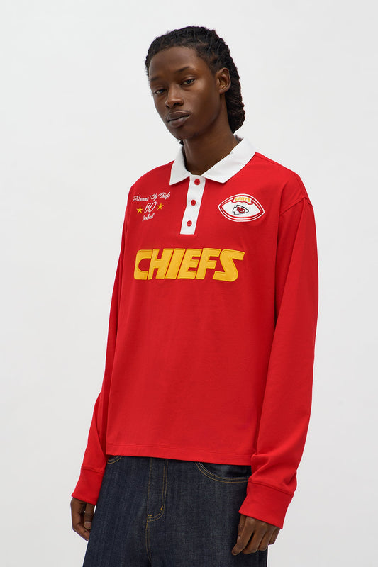 Chiefs Heyday Polo Shirt - Red