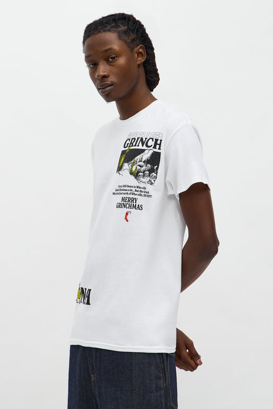 The Grinch Stole Christmas Short Sleeve Tee - White