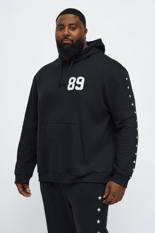 Back In 89 Hoodie - Black