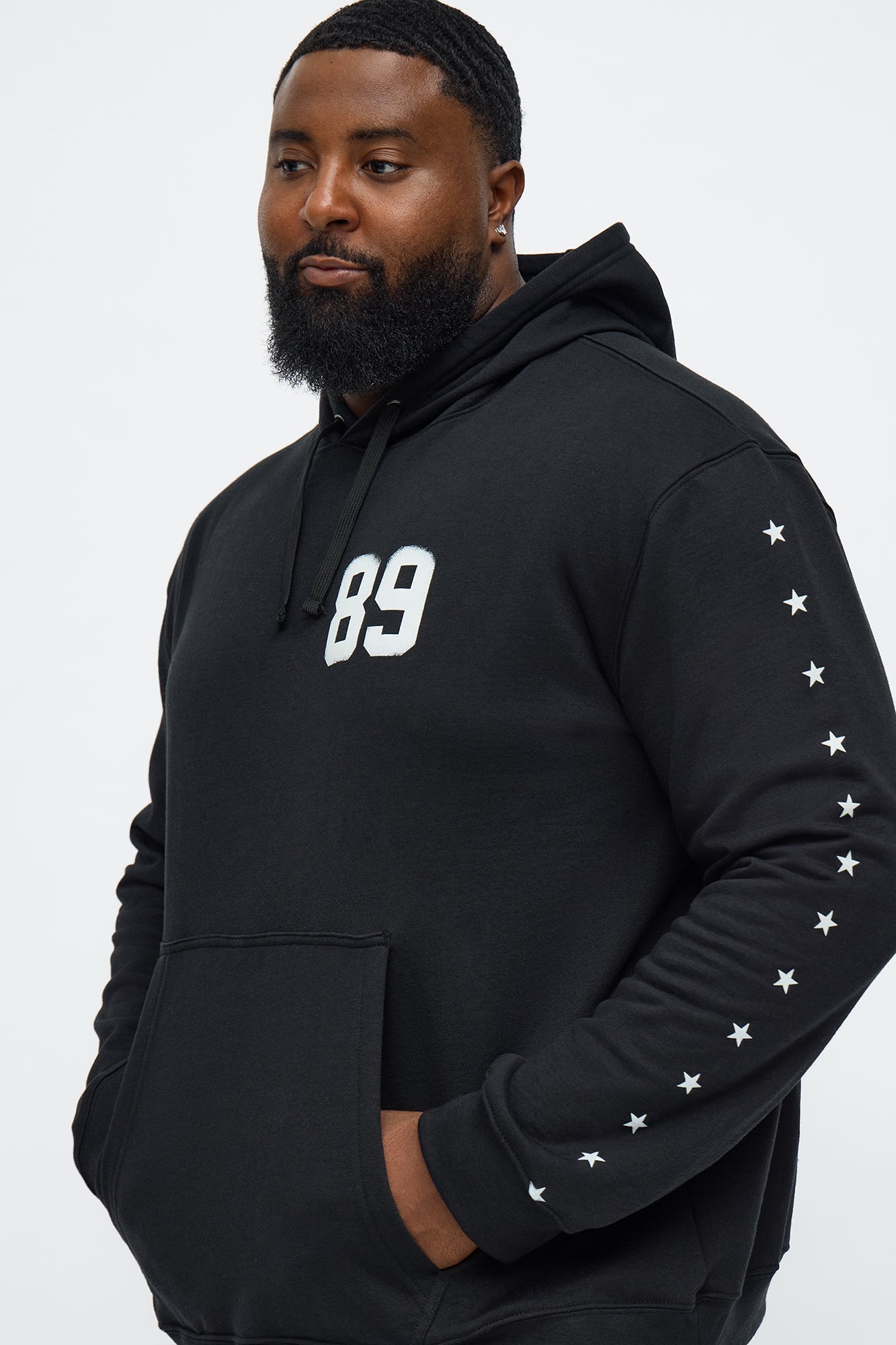 Back In 89 Hoodie - Black