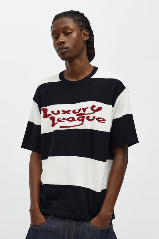 Luxury League Knit Tee - Multi Color