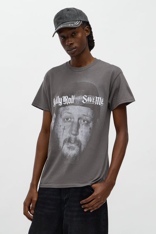 Jelly Roll Save Me Short Sleeve Tee - Charcoal