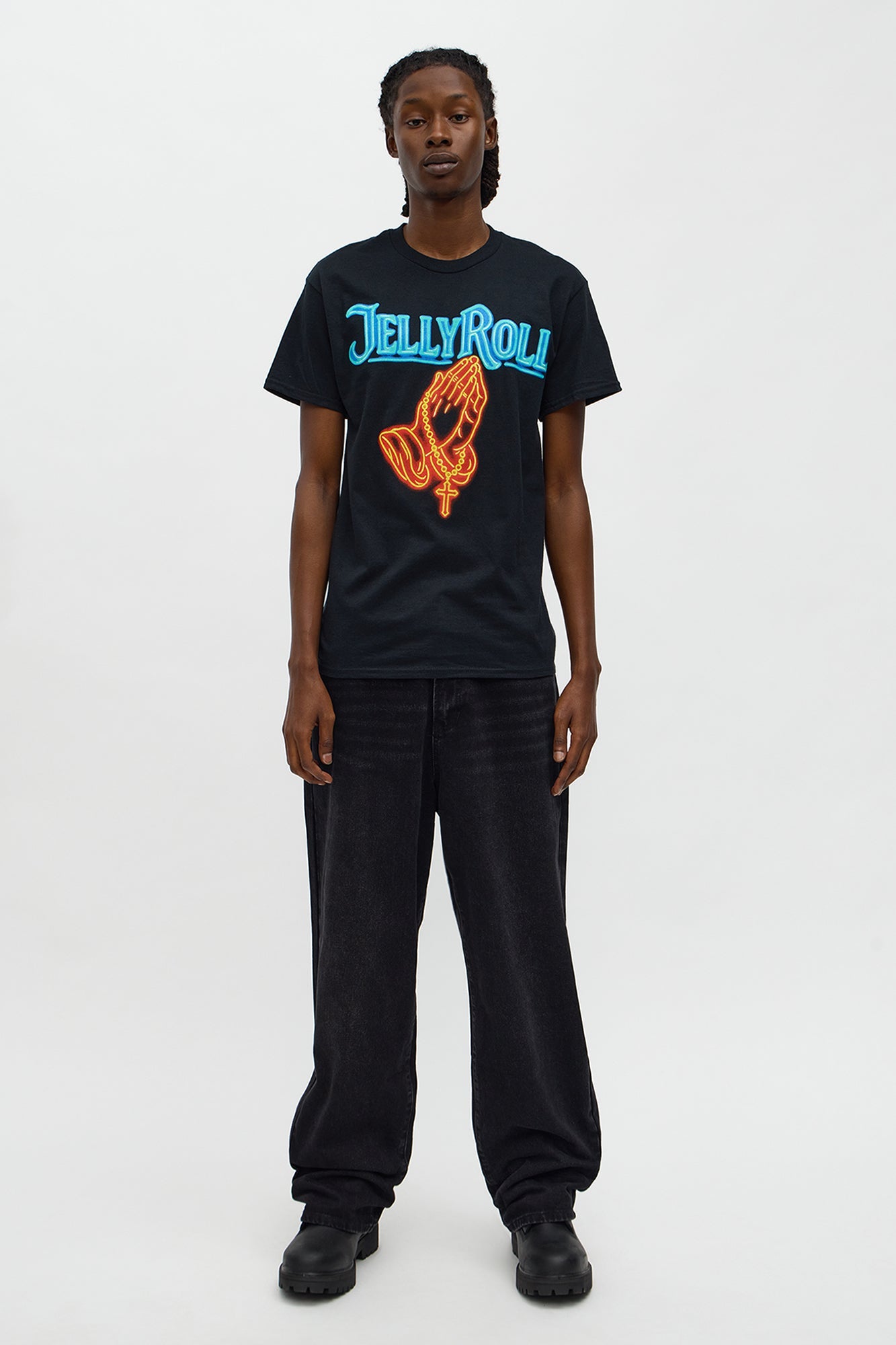 Jelly Roll Pray For Me Short Sleeve Tee - Black