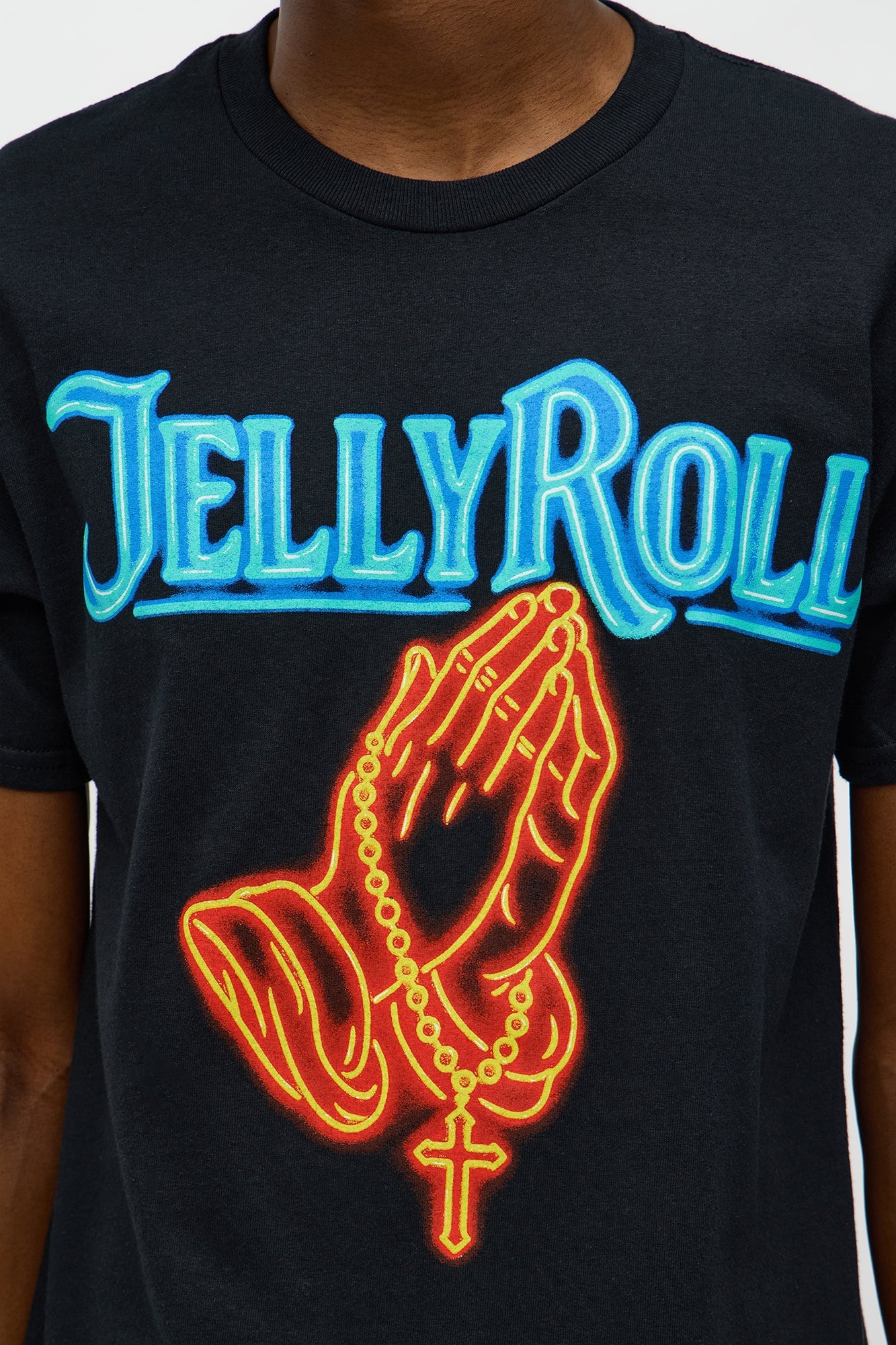 Jelly Roll Pray For Me Short Sleeve Tee - Black