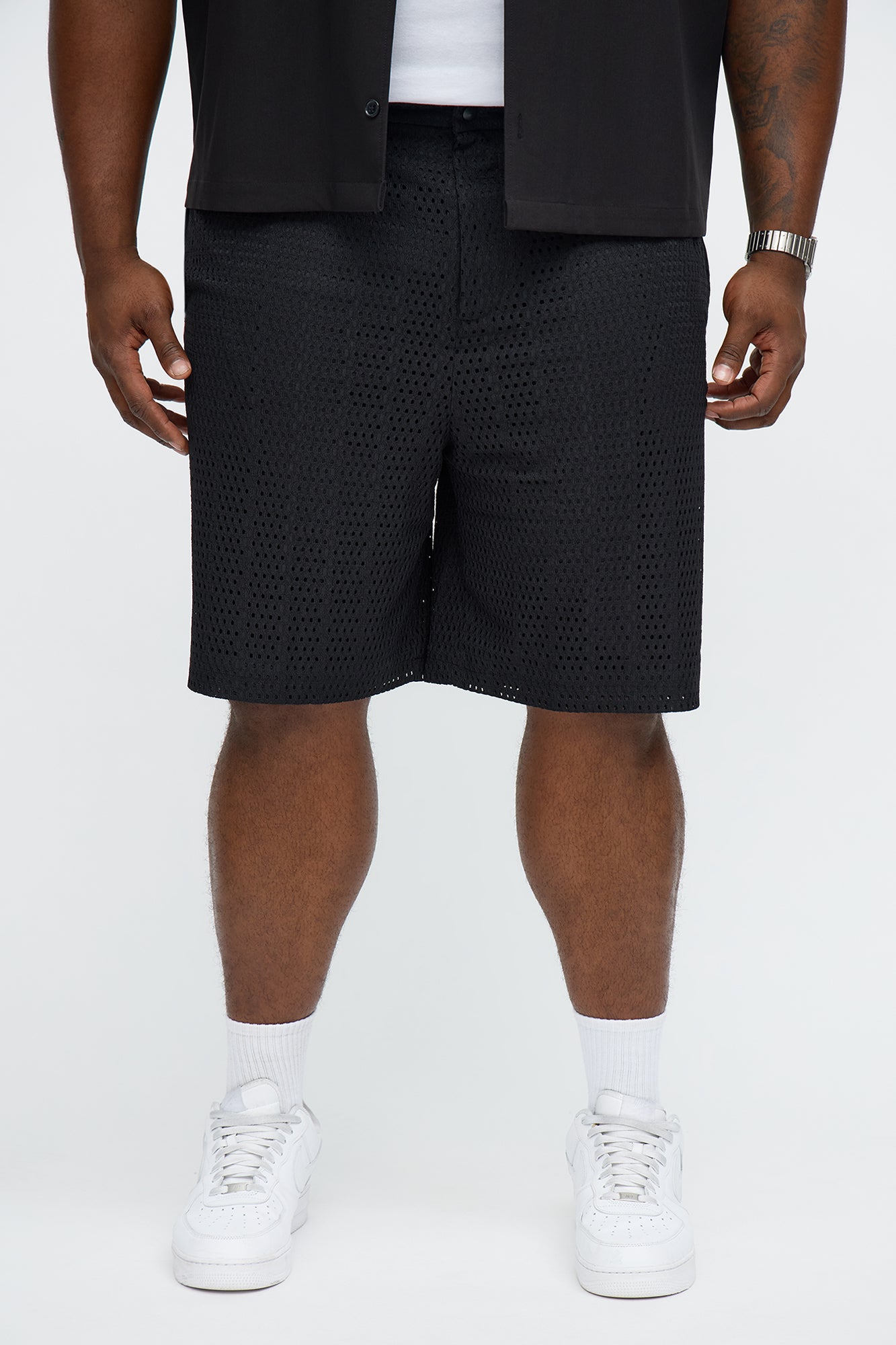 Relaxed Oarken Air Short - Black