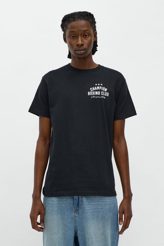 Champion Boxing Club Short Sleeve Tee - Black
