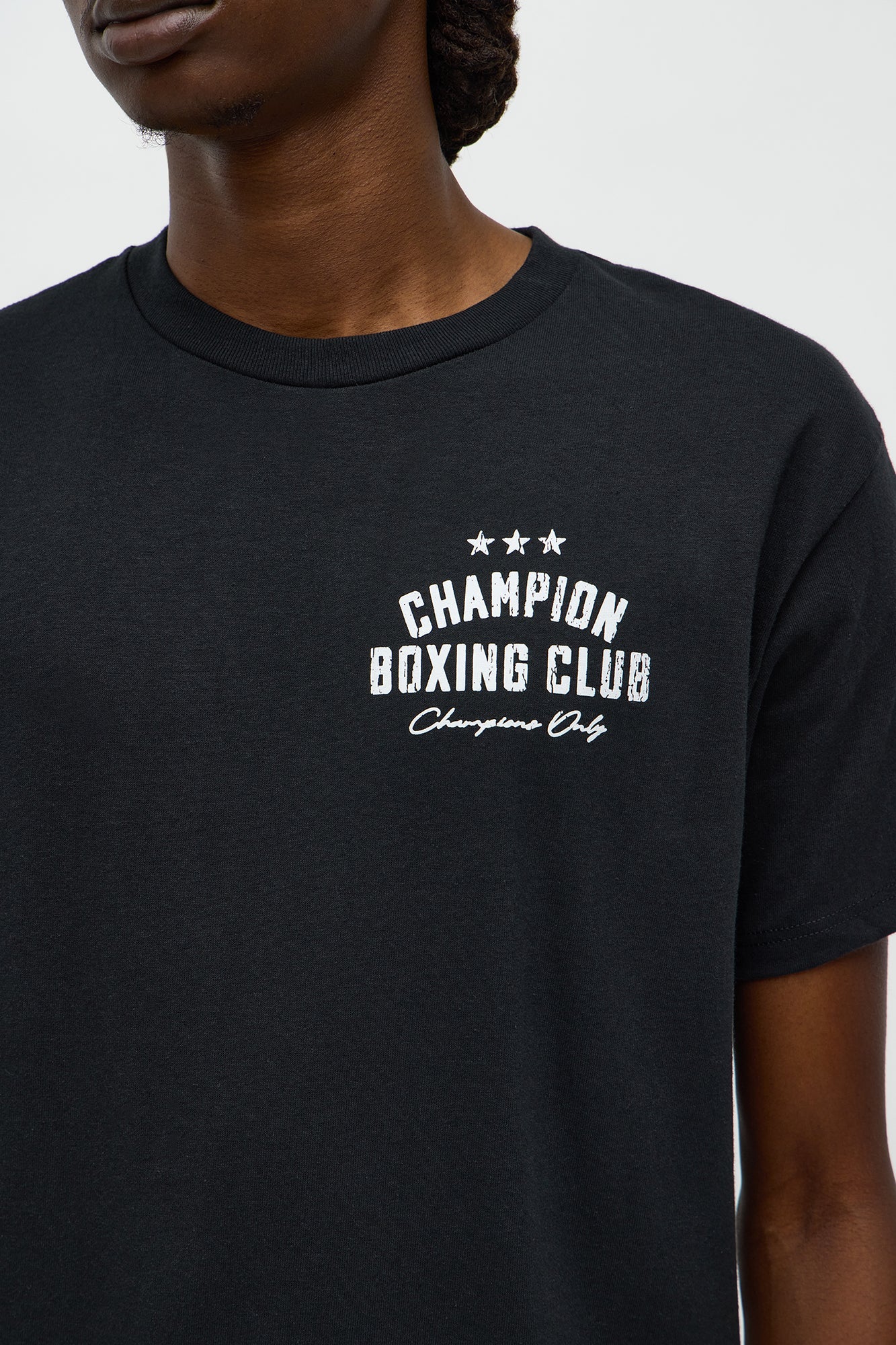 Champion Boxing Club Short Sleeve Tee - Black