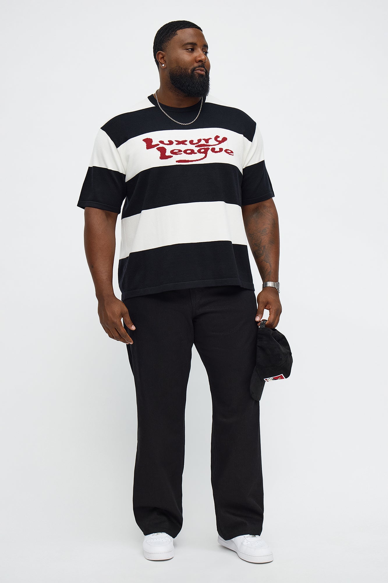 Luxury League Knit Tee - Multi Color