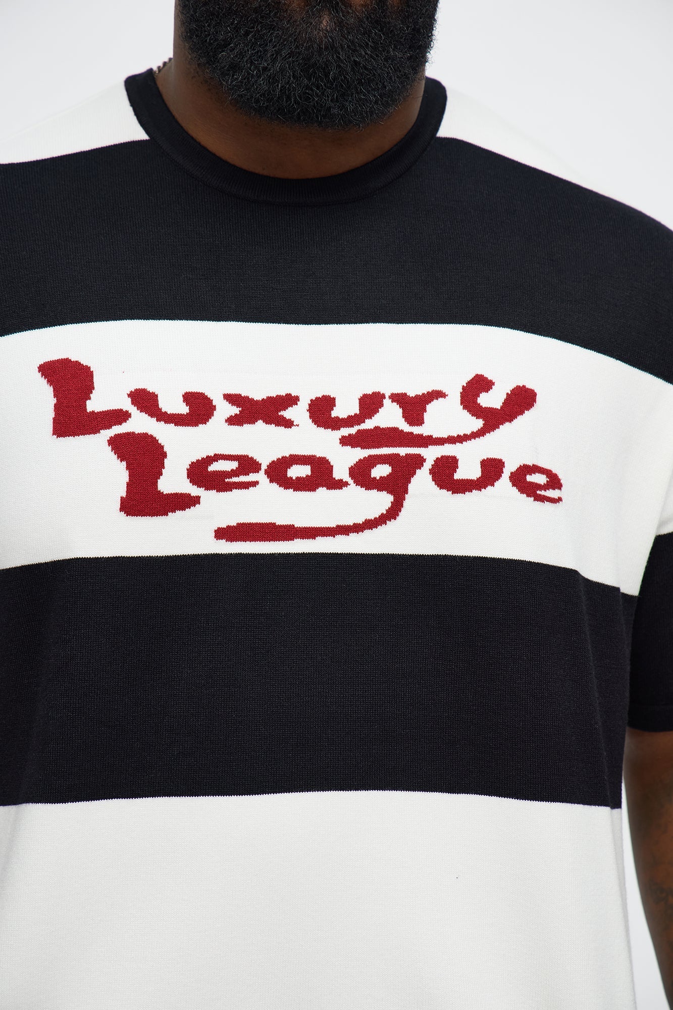 Luxury League Knit Tee - Multi Color