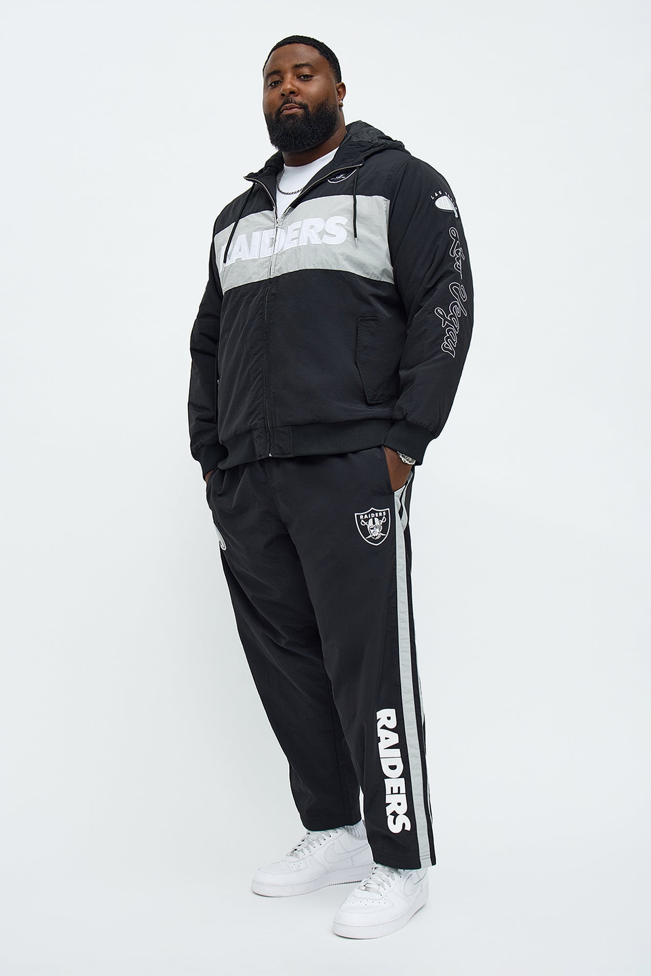 Raiders Carbon Wind Straight Pant - Black/combo