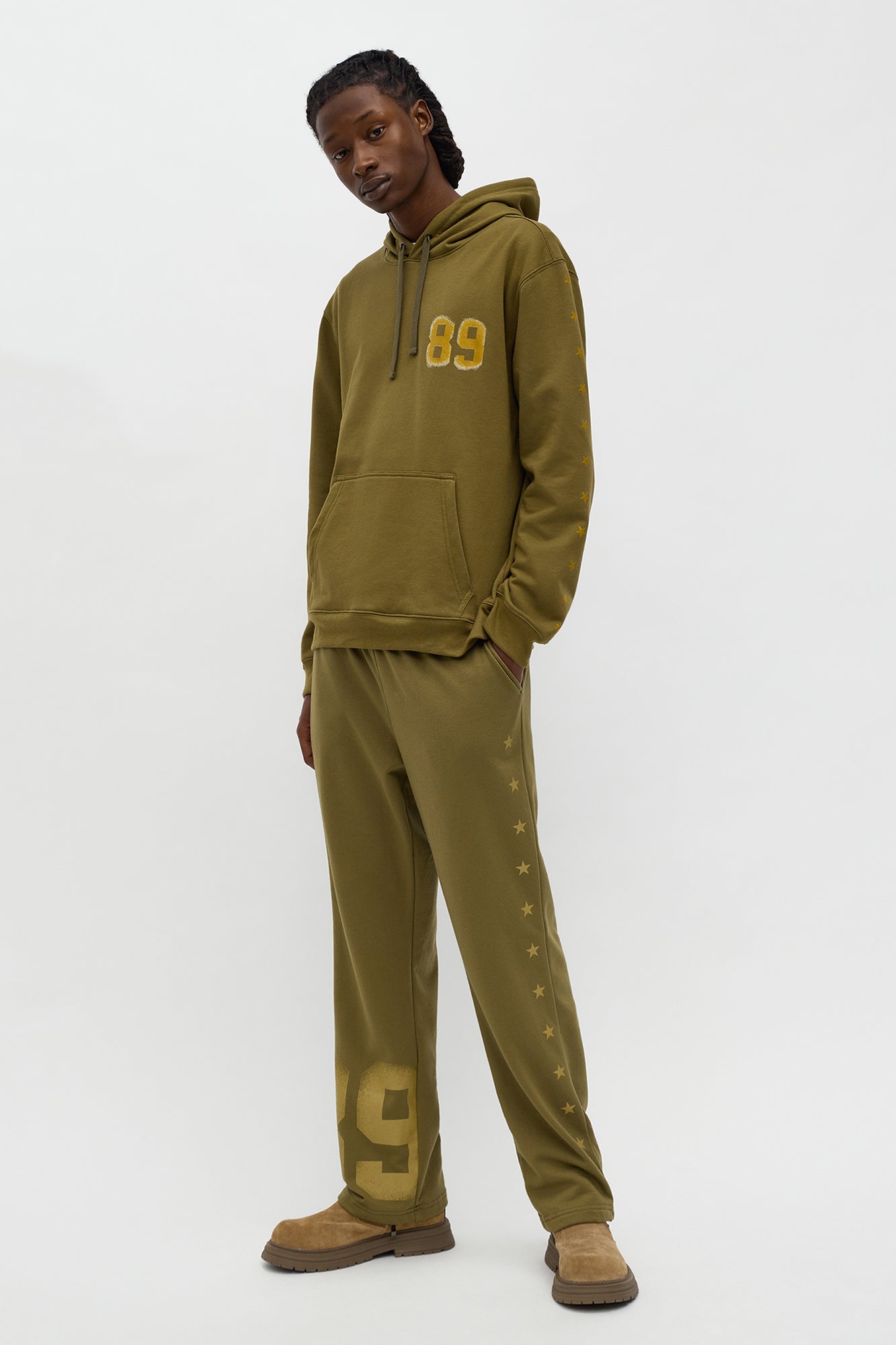 Golden Age 89 Baggy Sweatpants - Olive