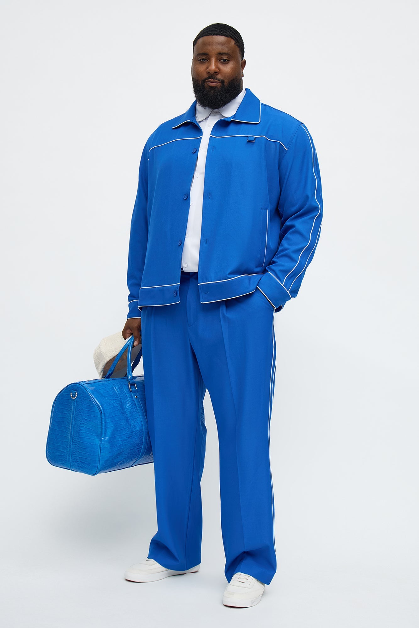 The Framework Tuxedo Trouser - Blue