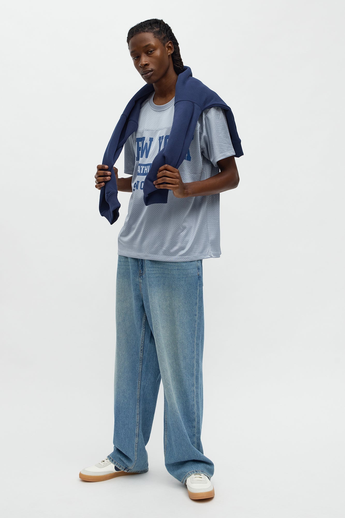 New York Jersey Tee - Blue