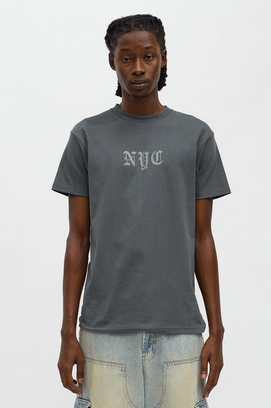 NYC The Concrete Jungle Short Sleeve Tee - Charcoal