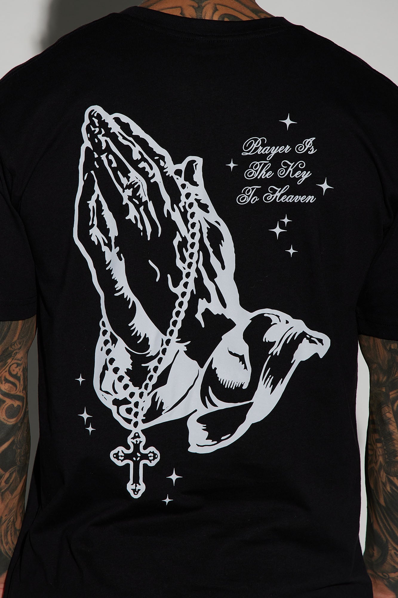 Blessed With Faith Short Sleeve Tee - Black