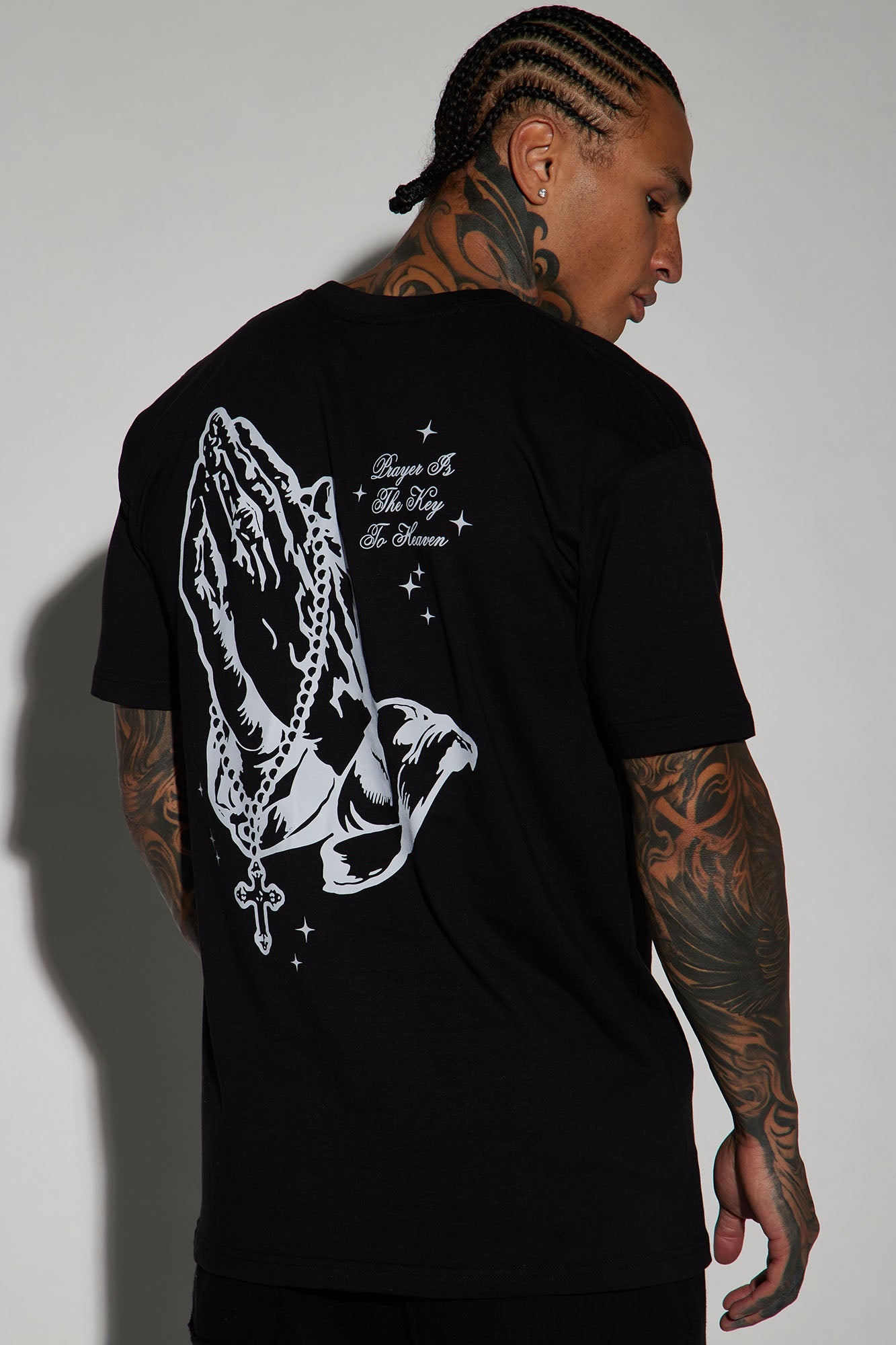 Blessed With Faith Short Sleeve Tee - Black