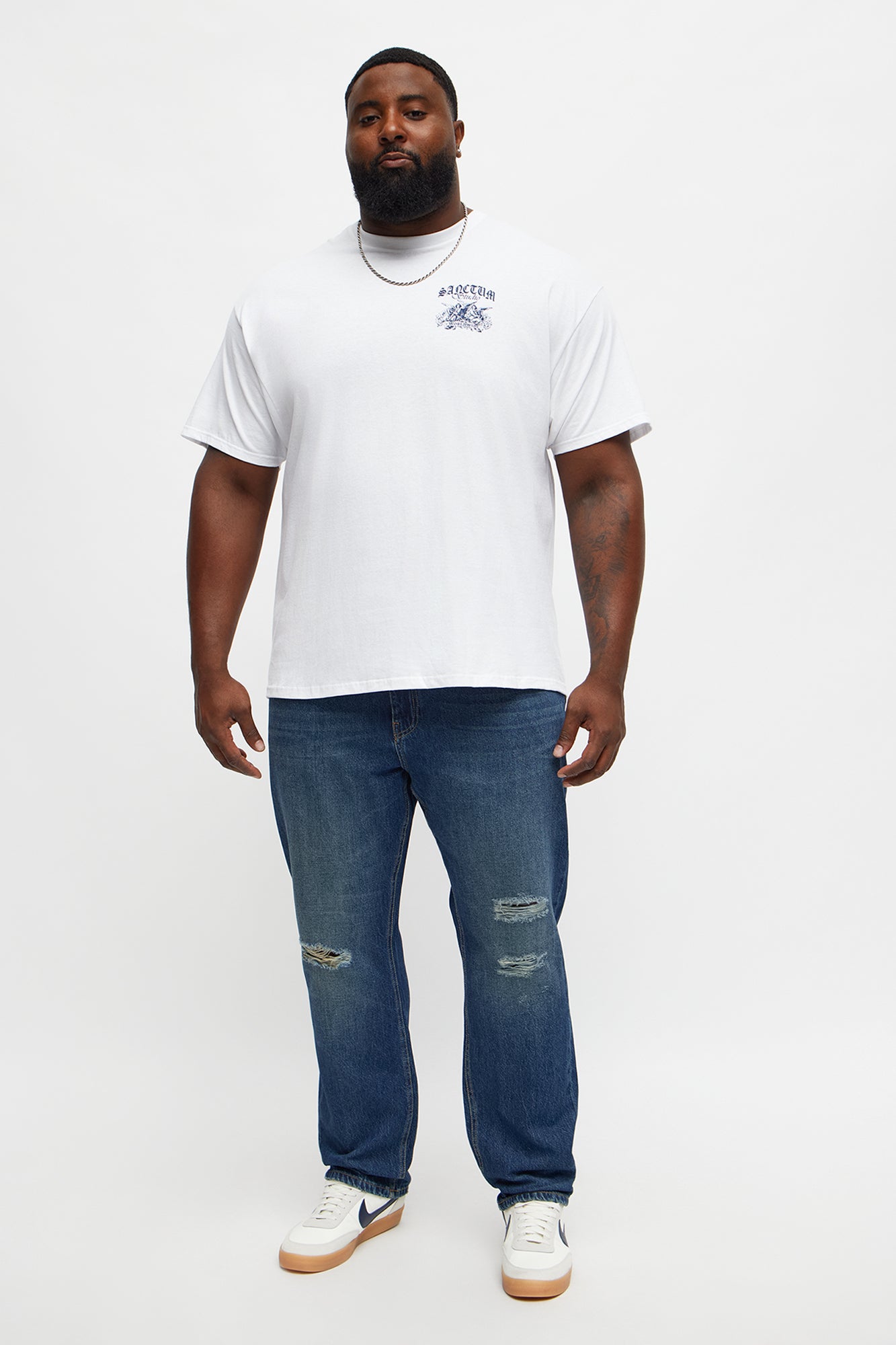 Sanctum Studio Worldwide Short Sleeve Tee - Ivory