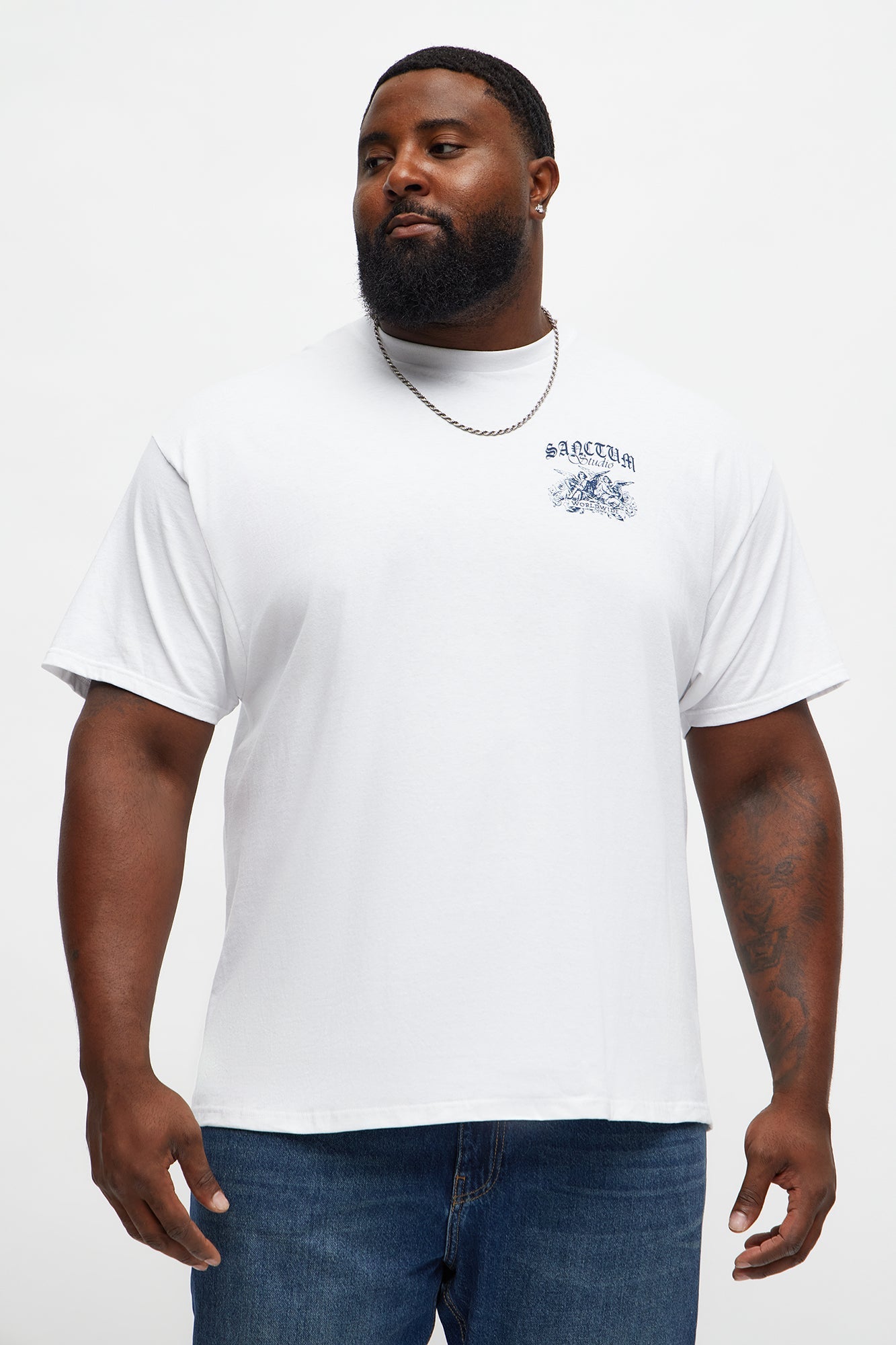 Sanctum Studio Worldwide Short Sleeve Tee - Ivory