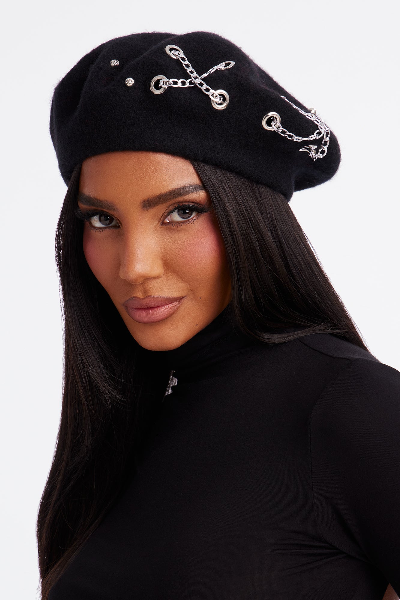 Beautiful Chaos Beret - Black