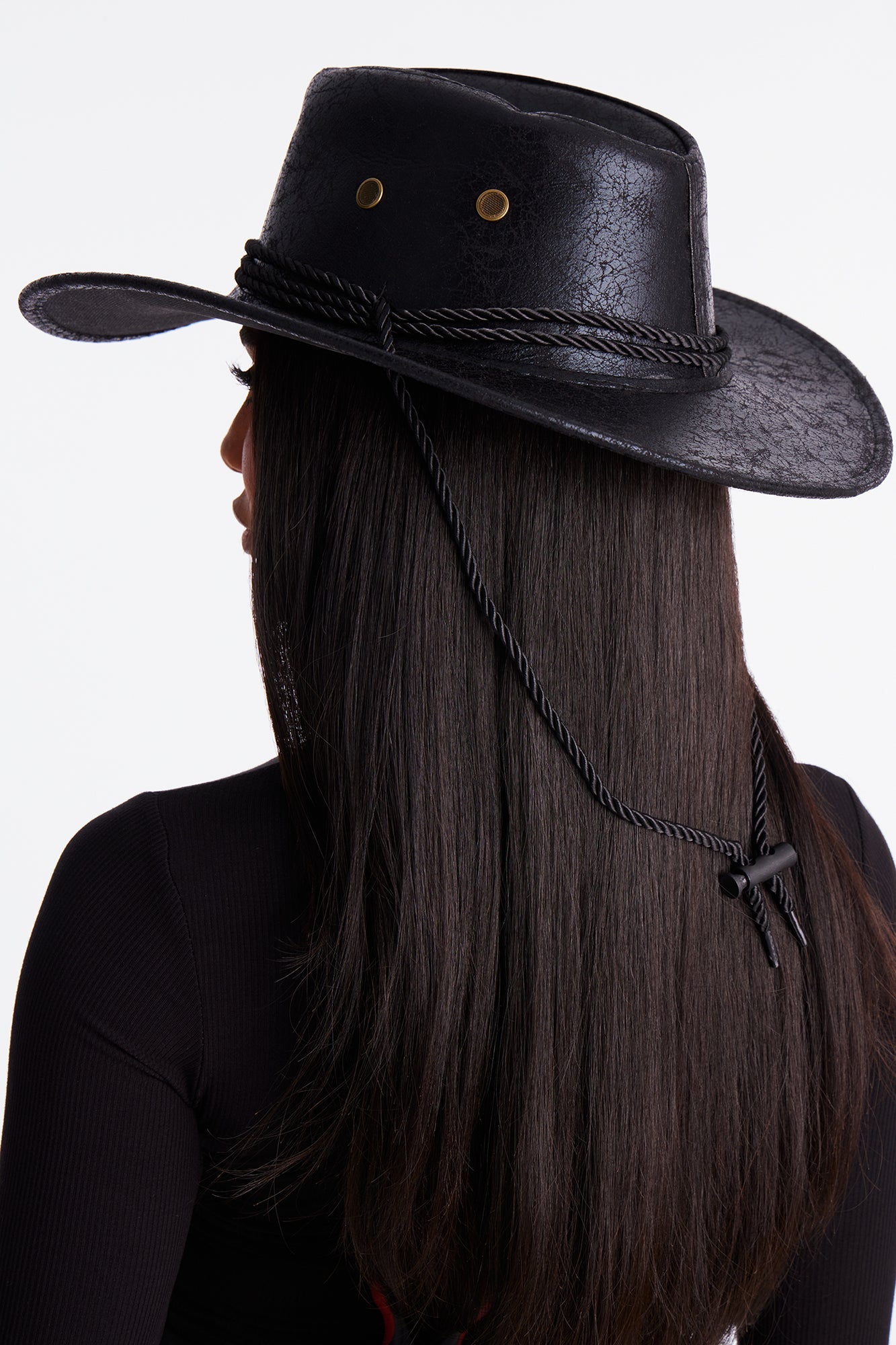 Trail Blazer Cowboy Hat - Black