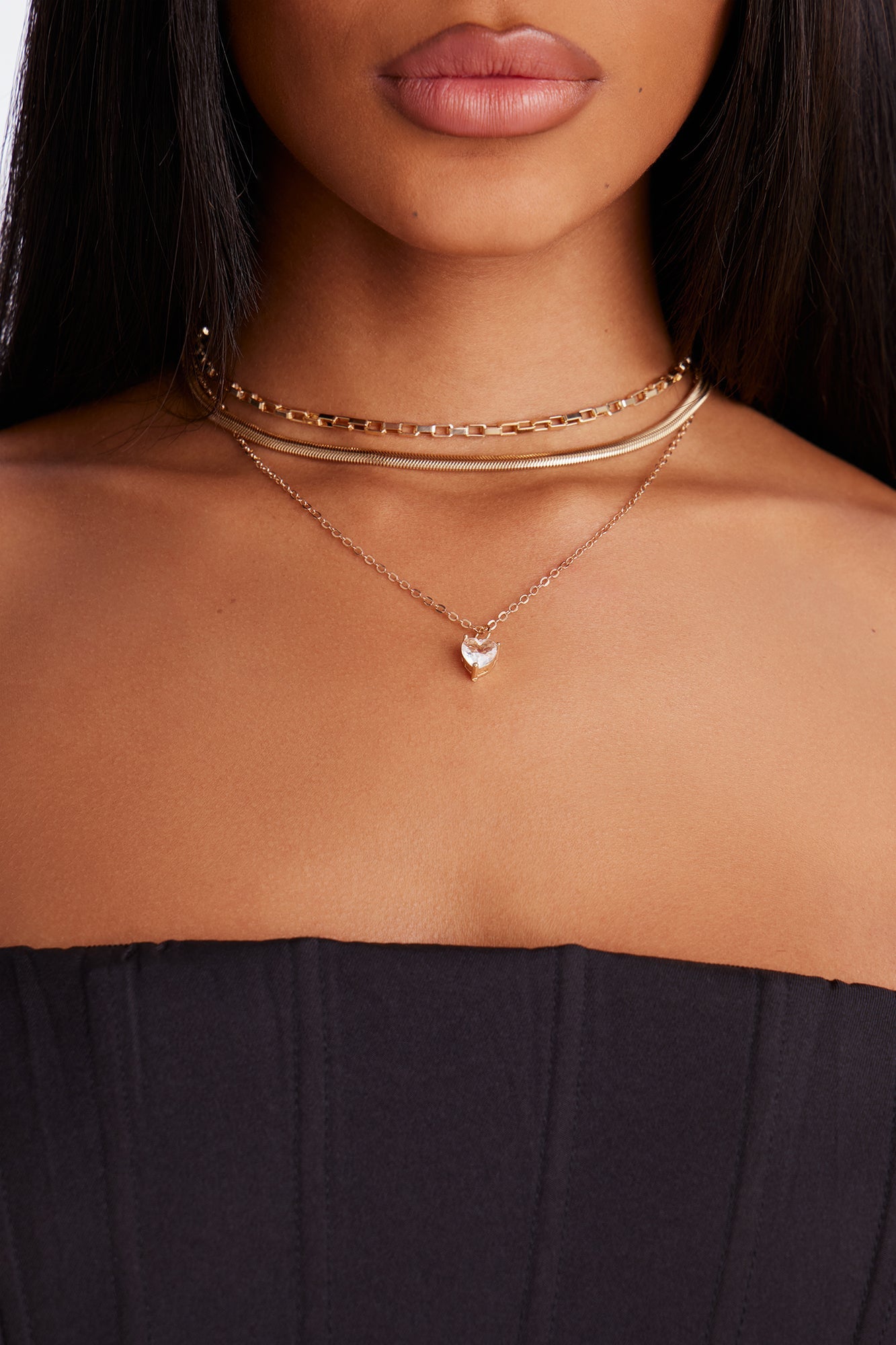 Sending My Love Layered Necklace - Gold