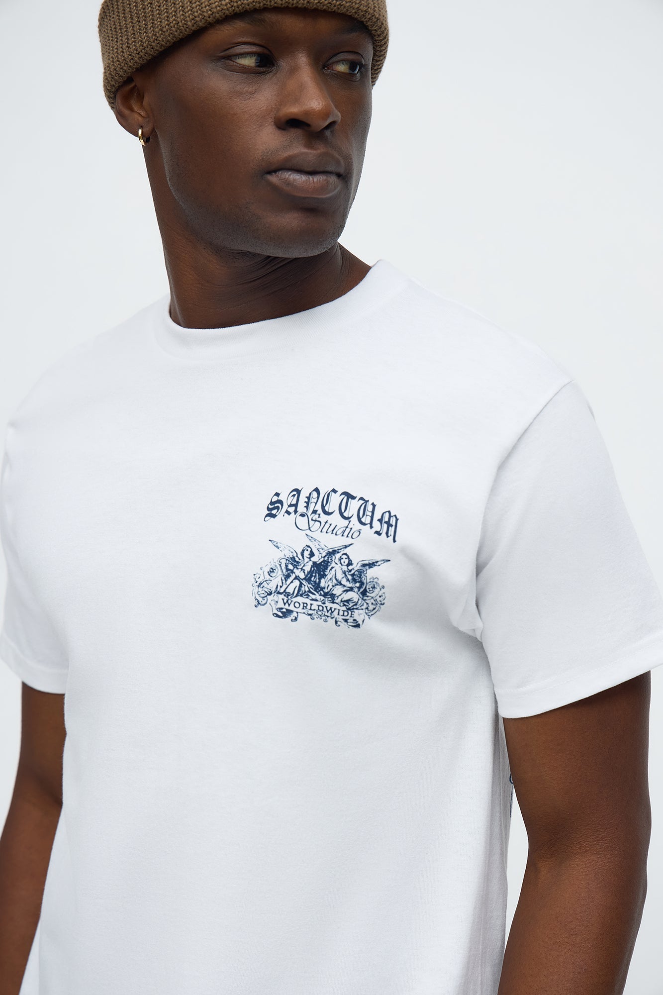 Sanctum Studio Worldwide Short Sleeve Tee - Ivory