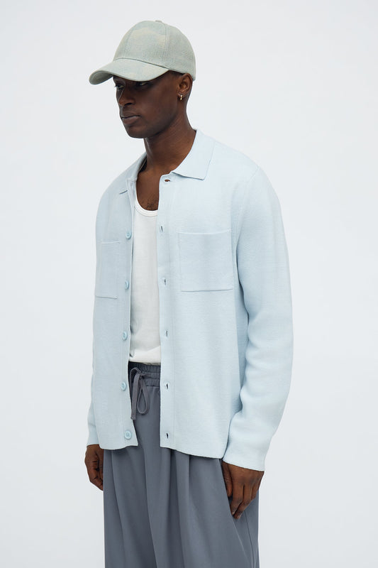 Daily Cardigan Sweater - Blue