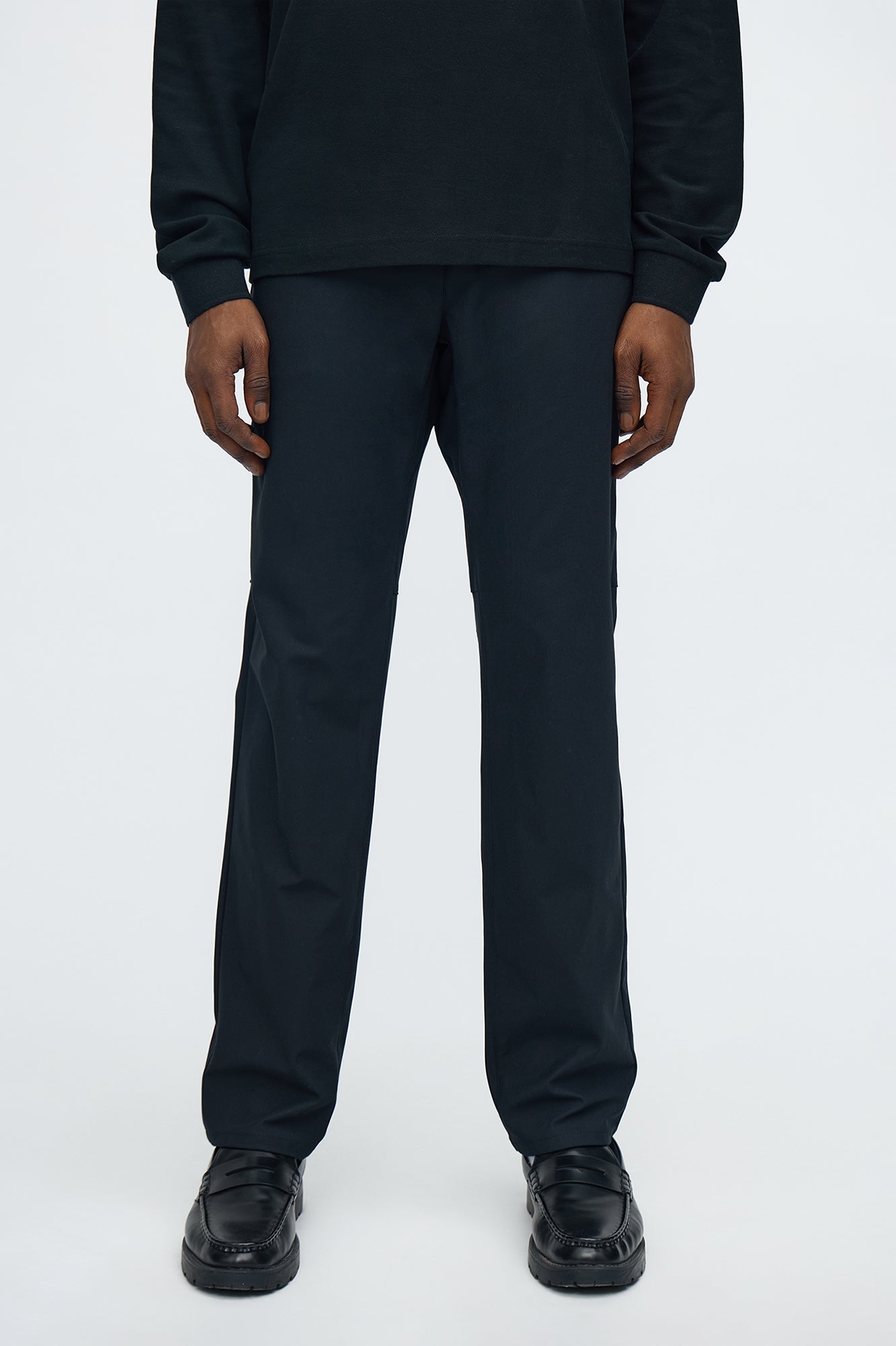 Slim Tedrick Stretch Pant - Black