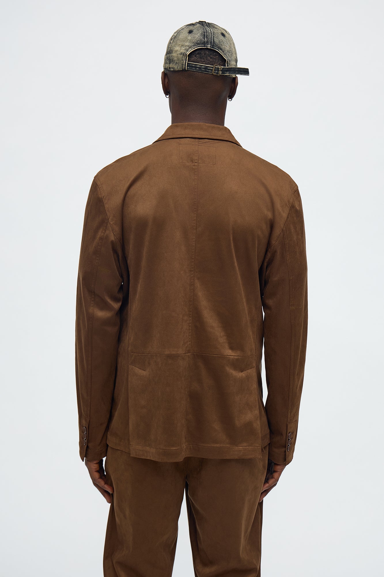 Old Money Suede New Classic Blazer - Brown